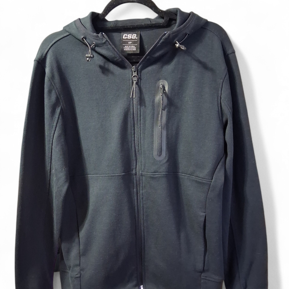 CSG Veracity Full Zip Hoodie in Black Mens Size Small - Picture 9 of 9